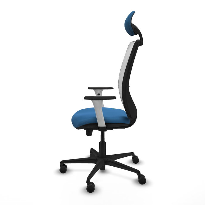 PIQUERAS Y CRESPO Silla de oficina Zulema Azul claro y Blanco PIQUERAS Y CRESPO Silla de oficina Zulema Azul claro y Blanco
