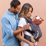 Infantino Mochila Porta Bebé Cuddle Up Fox - 2 modos: cara ventral y dorsal