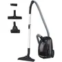 Hoover Aspirador Bidón HE1 Compacto y Potente con Bolsa, Gran Capacidad 2.5L, Alto Rendimiento, HOO8059019095837