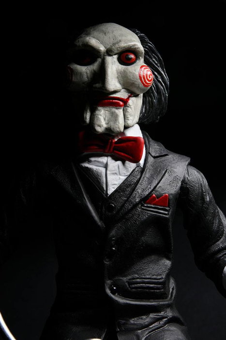 Saw Figura con sonido Billy con Triciclo 30 cm
