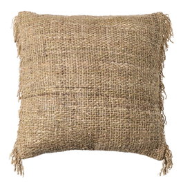 Cojín Beige Viscosa-Algodón 50 X 50 cm (Set de 2)