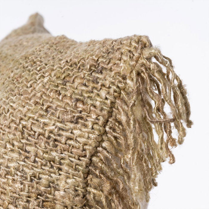 Cojín Beige Viscosa-Algodón 50 X 50 cm (Set de 2)