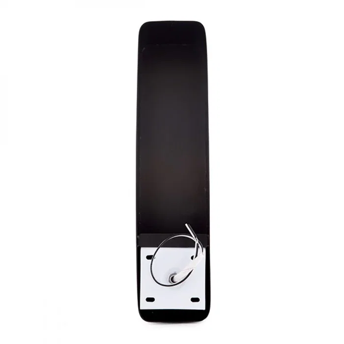 Layla Aplique de Pared HO-E14WALLLIGHT-C-B E14 Negro (Sin Lámpara) 340mm x 80mm IP25 Aluminio