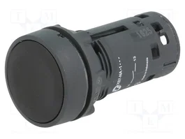 SCHNEIDER ELECTRIC Interruptor de presión Harmony XB7 Negro 22mm