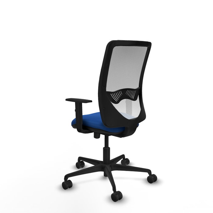 PIQUERAS Y CRESPO Silla de oficina Zulema con mecanismo Sincro/Traslack, Azul y Blanco PIQUERAS Y CRESPO Silla de oficina Zulema con mecanismo Sincro/Traslack, Azul y Blanco