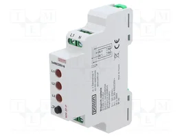 POLLIN Indicador de tensión 3x400VAC rojo