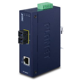 Planet IFT-802T Convertidor de Medios Industrial 10/100Base-TX a 100Base-FX