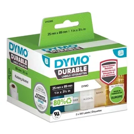 DYMO LabelWriter Etiqueta para impresora autoadhesiva Blanca 2,5 x 8,9 cm