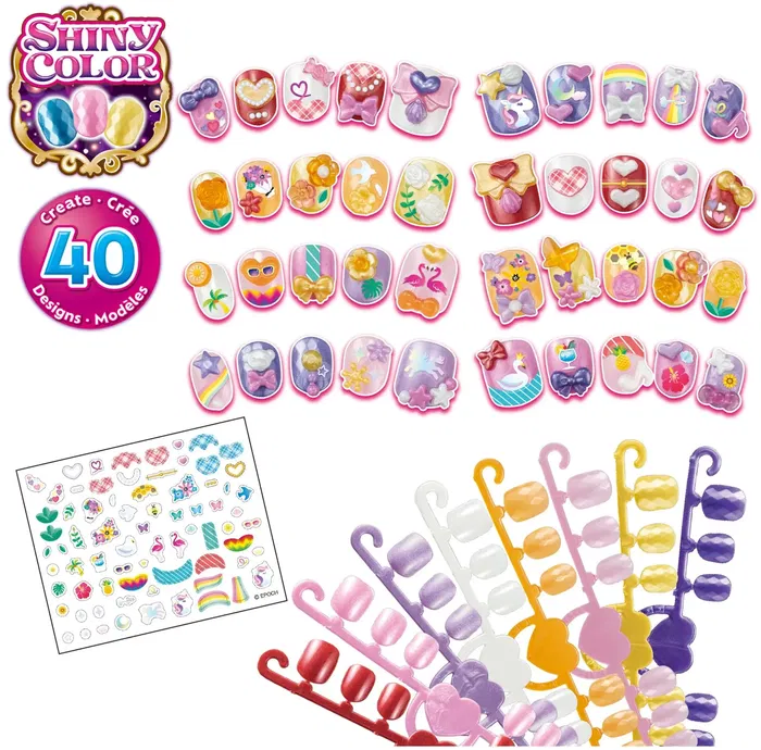 Set de Manicura Aquabeads 35007 Infantil Multicolor Plástico