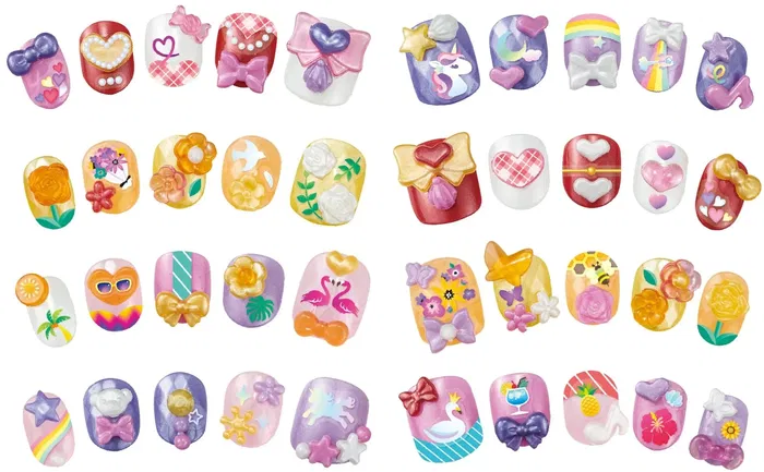 Set de Manicura Aquabeads 35007 Infantil Multicolor Plástico