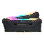 Corsair Vengeance RGB PRO 32 GB (2x16 GB) DDR4 3600 MHz CL18 Kit RAM - Negro