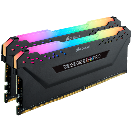 Corsair Vengeance RGB PRO 32 GB (2x16 GB) DDR4 3600 MHz CL18 Kit RAM - Negro