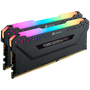 Corsair Vengeance RGB PRO 32 GB (2x16 GB) DDR4 3600 MHz CL18 Kit RAM - Negro