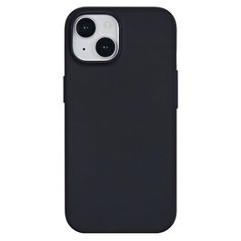 eSTUFF Funda TPU INFINITE VIENNA para iPhone 15 - Negra - TPU 100% Reciclado, Material Sostenible, Protección