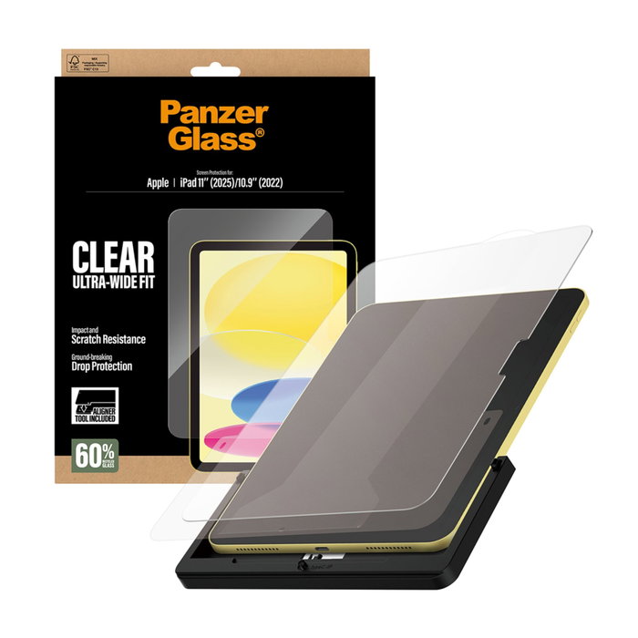 PanzerGlass Protector de Pantalla para iPad 11/ 10.9 con herramienta Fast Fit PanzerGlass Protector de Pantalla para iPad 11/ 10.9 con herramienta Fast Fit