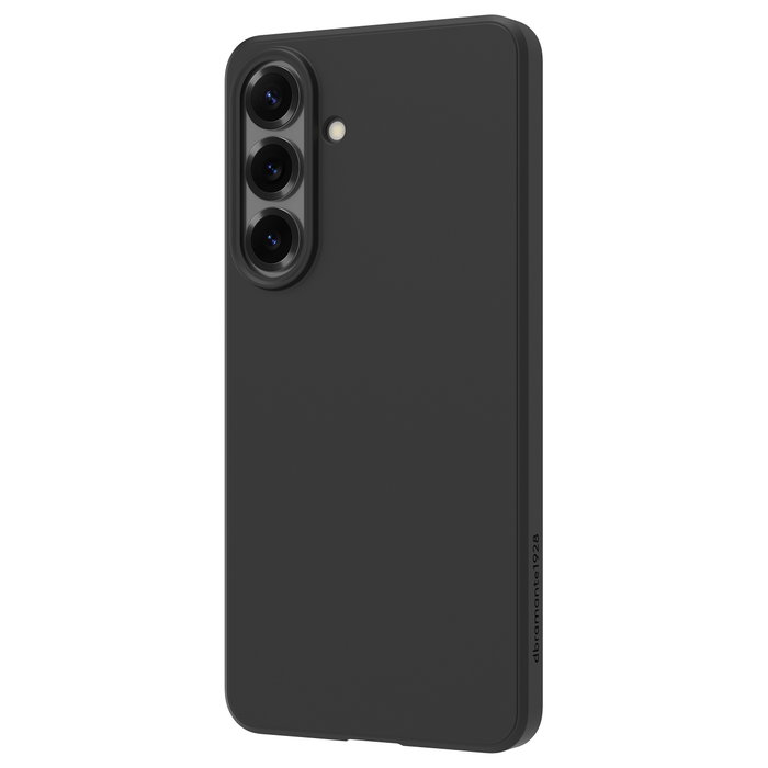 DBRAMANTE1928 Funda para Samsung Galaxy S26+ 17 cm (6.7") - Negro - De Plástico Reciclado 100% - Resistente a Rayones