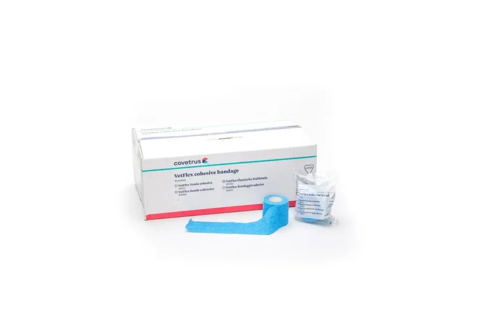 Covetrus Venda Cohesiva Superior Azul 7.5 cm x 4.5 m, Autoadherente, Desgarrable, Transpirable y Flexible para Vendaje Covetrus Venda Cohesiva Superior Azul 7.5 cm x 4.5 m, Autoadherente, Desgarrable, Transpirable y Flexible para Vendaje