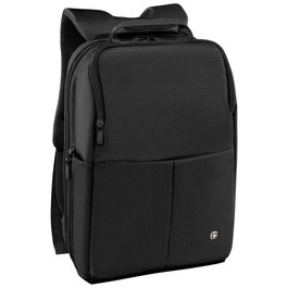 Wenger SwissGear Reload 14 Mochila para Portátil de 14 pulgadas y Tablet de 10 pulgadas, Negro