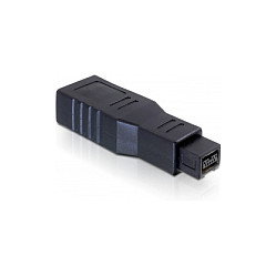 DeLOCK Adaptador FireWire 9 pin St 65154 Negro