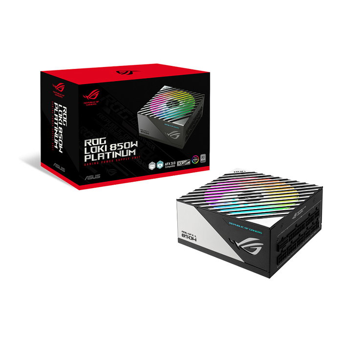 ASUS ROG LOKI SFX-L 850W Fuente de Alimentación 80 Plus Platinum ATX, Full Modular, Negro