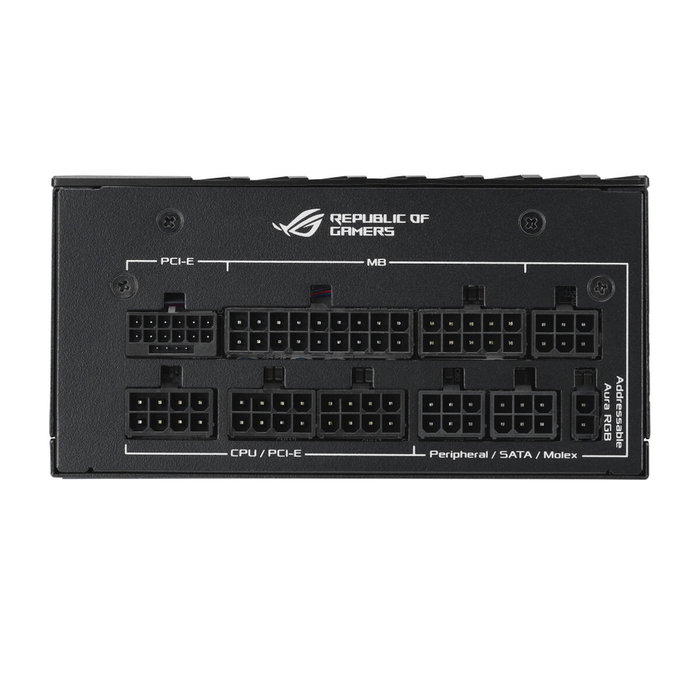ASUS ROG Loki SFX-L 850W Platinum Negro, Plata