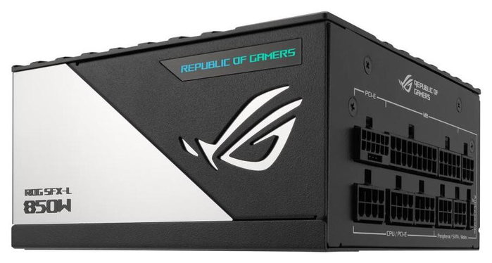ASUS ROG Loki SFX-L 850W Platinum Negro, Plata