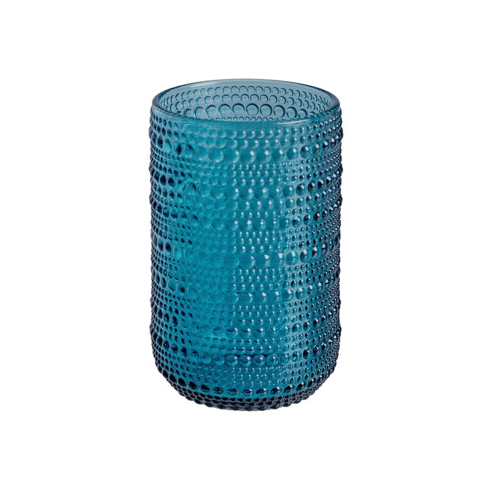 Ixia Vaso Azul de Cristal Decoración 400ml Ixia Vaso Azul de Cristal Decoración 400ml