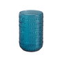 Ixia Vaso Azul de Cristal Decoración 400ml
