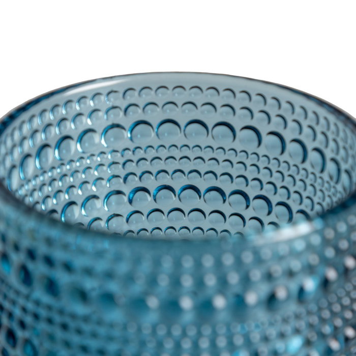 Ixia Vaso Azul de Cristal Decoración 400ml Ixia Vaso Azul de Cristal Decoración 400ml