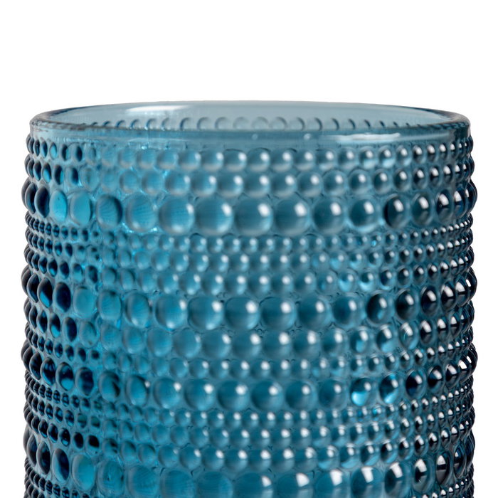 Ixia Vaso Azul de Cristal Decoración 400ml Ixia Vaso Azul de Cristal Decoración 400ml