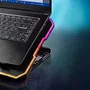 NGS Hero Stand Base de refrigeración para portátil hasta 15,6 pulg con 6 ventiladores y RGB