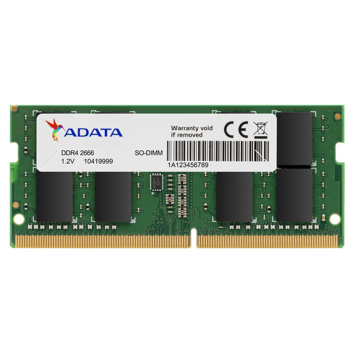 Adata Premier 16 GB SO-DIMM DDR4 2666 MHz AD4S266616G19-SGN Adata Premier 16 GB SO-DIMM DDR4 2666 MHz AD4S266616G19-SGN