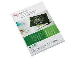 Gbc Din A3 2x125 Micras Bolsa de Plastificar Mate Caja 100 Unidades