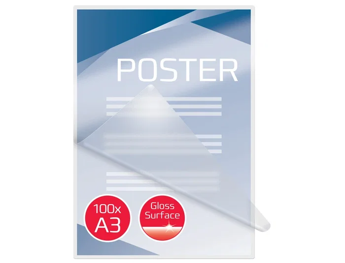 Gbc Din A3 2x125 Micras Bolsa de Plastificar Mate Caja 100 Unidades Gbc Din A3 2x125 Micras Bolsa de Plastificar Mate Caja 100 Unidades