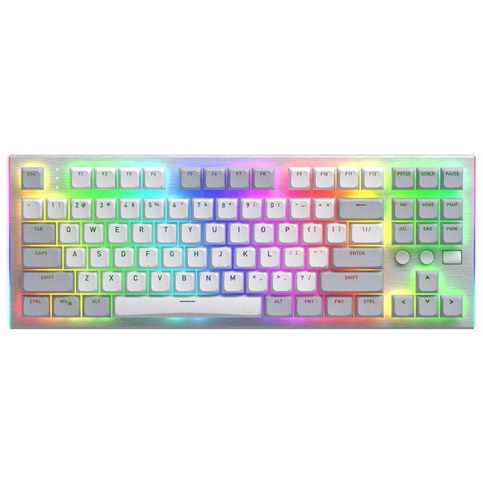 Hator Gravity TKL HTK561 Teclado Mecánico Layout Polaco Blanco Hator Gravity TKL HTK561 Teclado Mecánico Layout Polaco Blanco