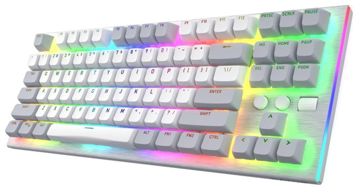 Hator Gravity TKL HTK561 Teclado Mecánico Layout Polaco Blanco Hator Gravity TKL HTK561 Teclado Mecánico Layout Polaco Blanco