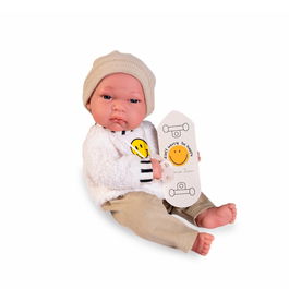 Muñecas Antonio Juan Muñeco Recién Nacido Baby Tonet Smile 60149