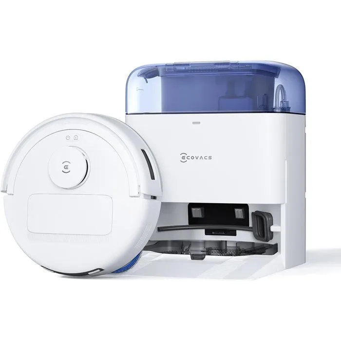 Ecovacs DEEBOT MINI Aspiradora Robot 9.000 Pa ZeroTangle 2.0 TrueMapping 2.0 Secado a 45° Vaciado Automático AAAVA47411