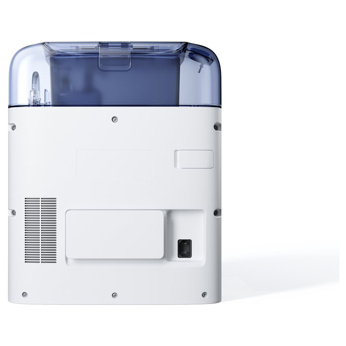 ECOVACS Deebot MINI Blue Aspirador Robot Láser con Estación de Carga Autovaciado, 9000 Pa, LDS, LiDAR, TrueMapping 2.0, Hasta 150 Min, Sin Bolsa, Color Azul y Blanco