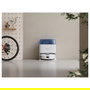 ECOVACS Deebot MINI Blue Aspirador Robot Láser con Estación de Carga Autovaciado, 9000 Pa, LDS, LiDAR, TrueMapping 2.0, Hasta 150 Min, Sin Bolsa, Color Azul y Blanco
