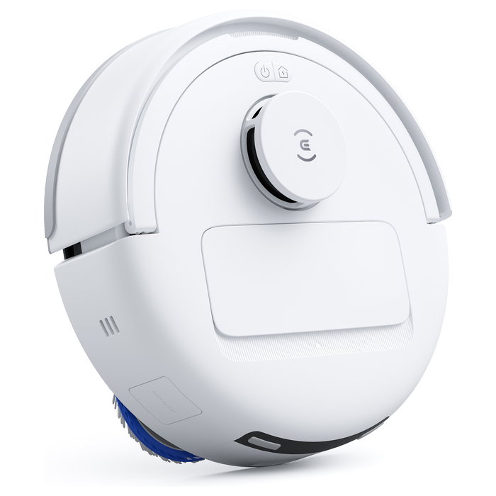 ECOVACS Deebot MINI Blue Aspirador Robot Láser con Estación de Carga Autovaciado, 9000 Pa, LDS, LiDAR, TrueMapping 2.0, Hasta 150 Min, Sin Bolsa, Color Azul y Blanco