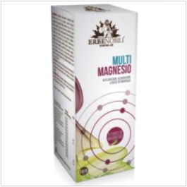 ERBENOBILI Multimagnesio Compost Magnesio 60 Comp - Complemento alimenticio a base de boro, taurina y magnesio para metabolismo energético y reducción de cansancio y fatiga