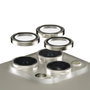 PanzerGlass Hoops Natural Metal Lens Protector para iPhone 15 Pro / Max