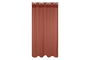 DKD Home Decor Cortina Boho Fleky23 Terracota 260 x 260 x 140 cm Poliéster