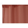 DKD Home Decor Cortina de Algodón Reciclado 140x260 cm Terracota