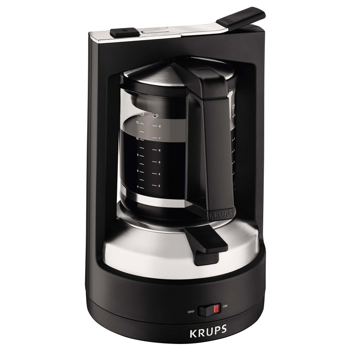 Krups Cafetera de filtro KM4689, 1.25L, 850W, Negro Krups Cafetera de filtro KM4689, 1.25L, 850W, Negro
