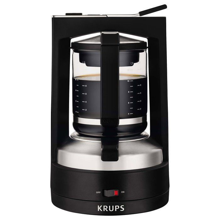 Krups Cafetera de filtro KM4689, 1.25L, 850W, Negro Krups Cafetera de filtro KM4689, 1.25L, 850W, Negro
