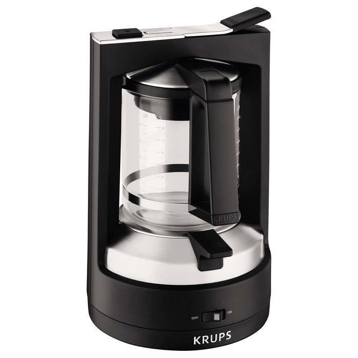 Krups Cafetera de filtro KM4689, 1.25L, 850W, Negro Krups Cafetera de filtro KM4689, 1.25L, 850W, Negro