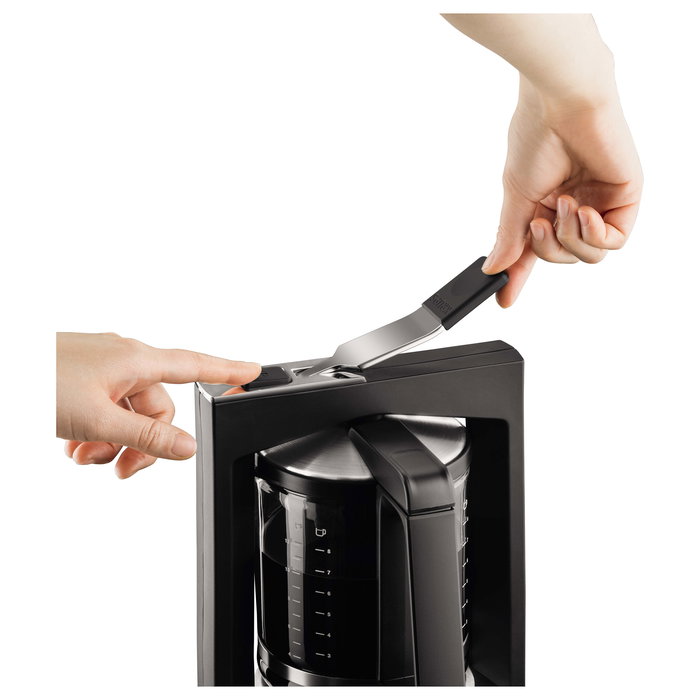 Krups Cafetera de filtro KM4689, 1.25L, 850W, Negro Krups Cafetera de filtro KM4689, 1.25L, 850W, Negro