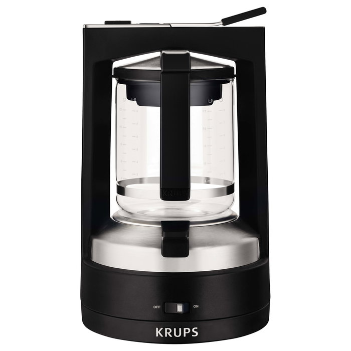 Krups Cafetera de filtro KM4689, 1.25L, 850W, Negro Krups Cafetera de filtro KM4689, 1.25L, 850W, Negro